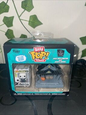Funko Bitty Pop! Towns Jack Skellington Set - Teal and Gray